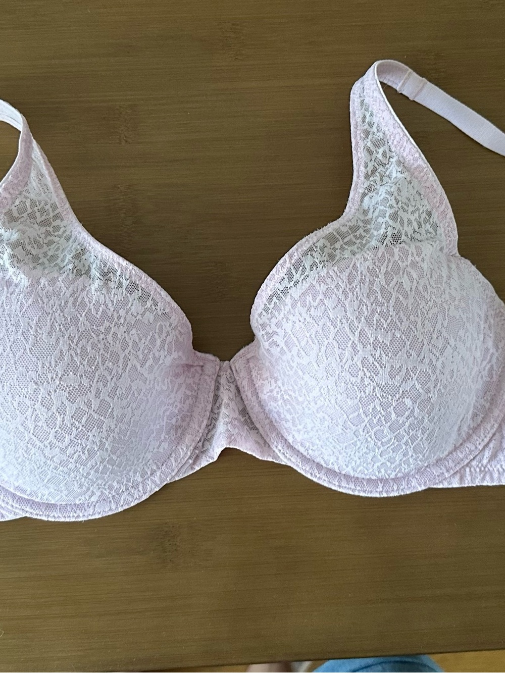 Natori Light Pink Lace Underwire T-Shirt Bra